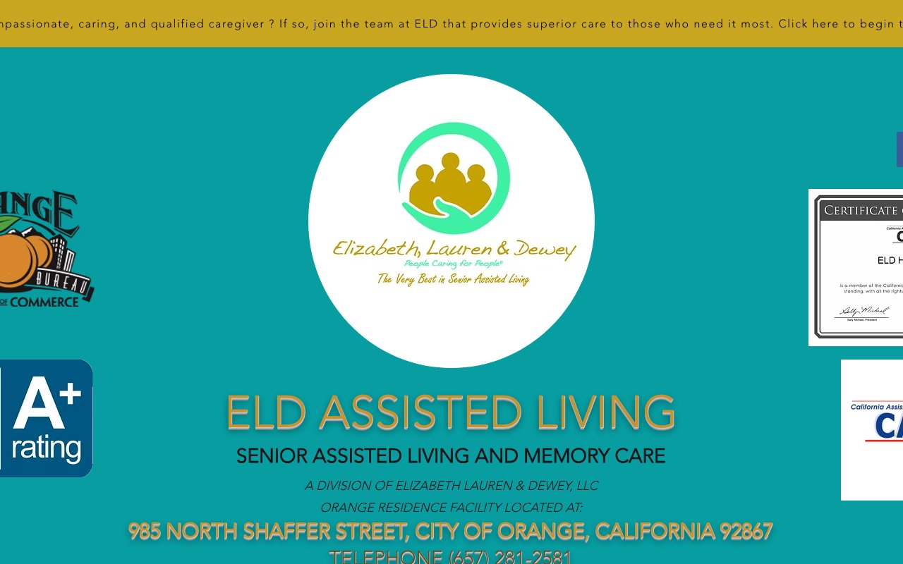 ELD Healthcare — homepage