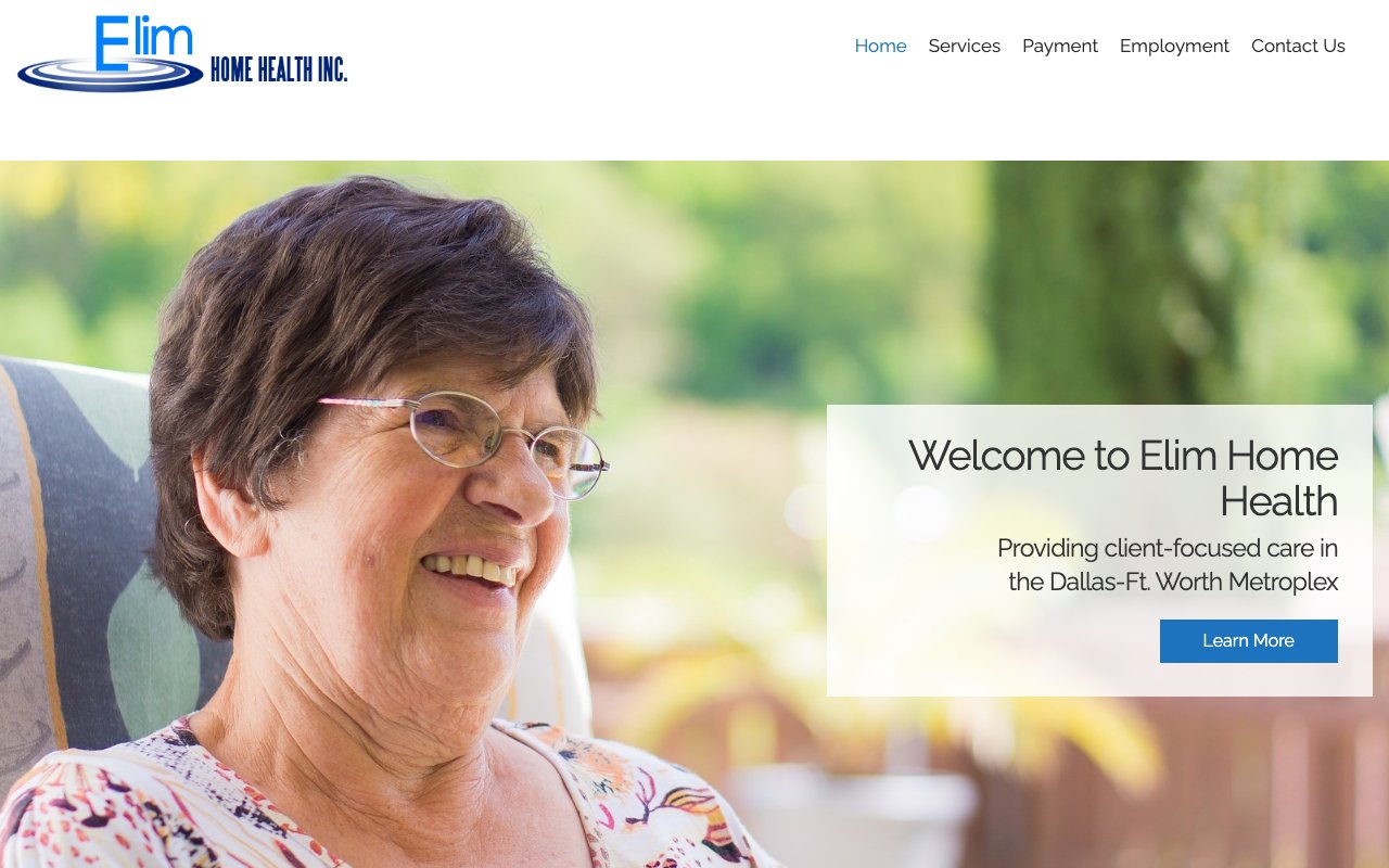 ELIM HOME HEALTH INC. — homepage