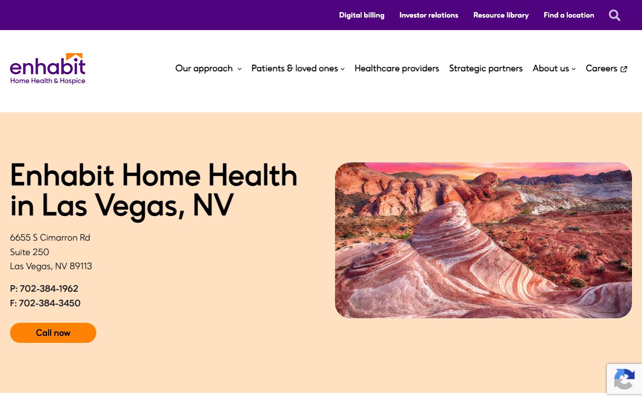 ENHABIT HOME HEALTH — homepage