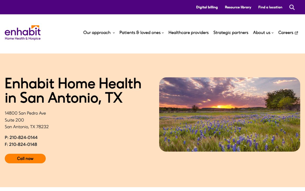 ENHABIT HOME HEALTH — homepage