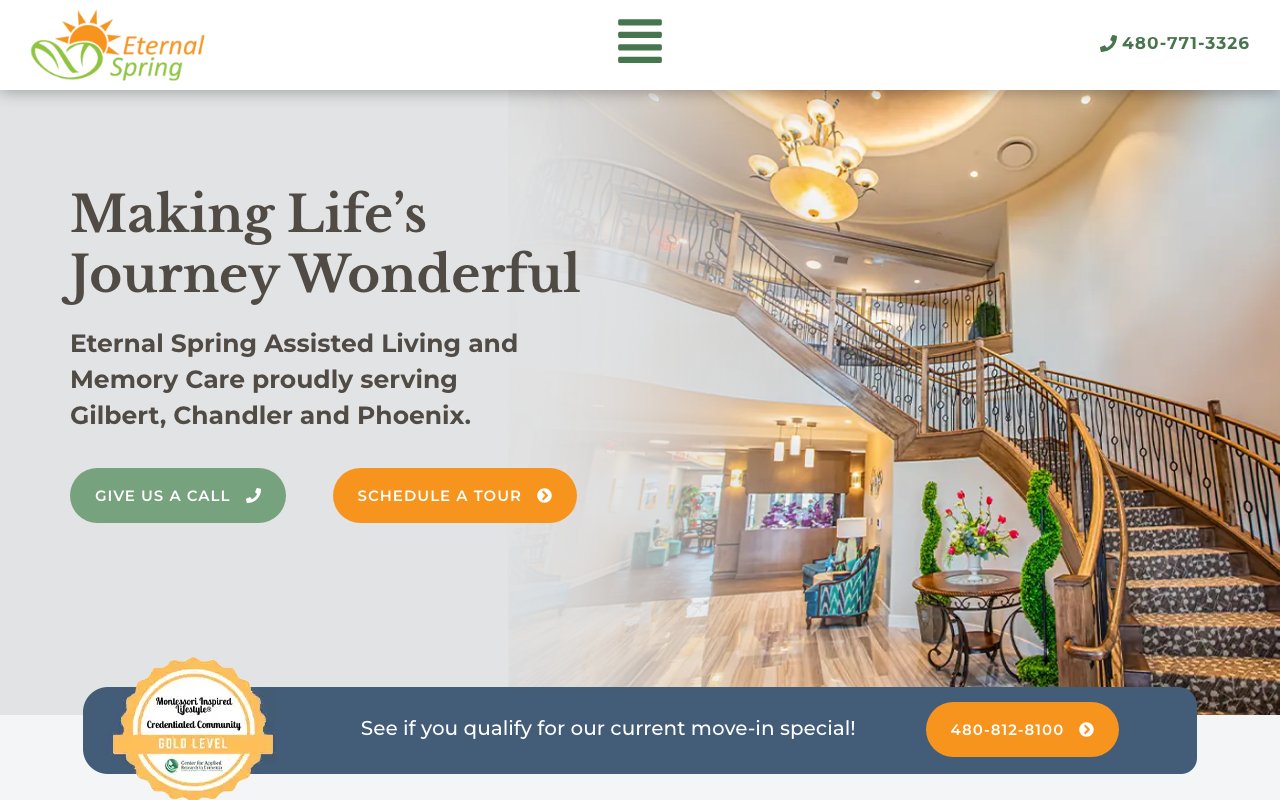 Eternal Spring — homepage
