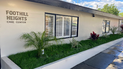 FOOTHILL HEIGHTS CARE CENTER — homepage