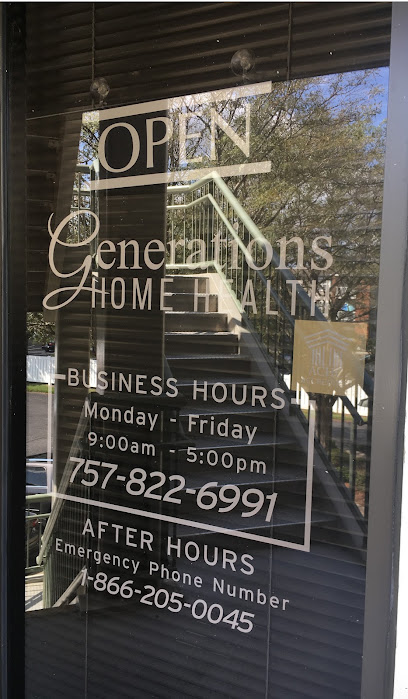 GENERATIONS HOME HEALTH — homepage