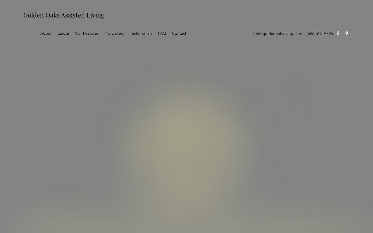Golden Oaks Assisted Living — homepage