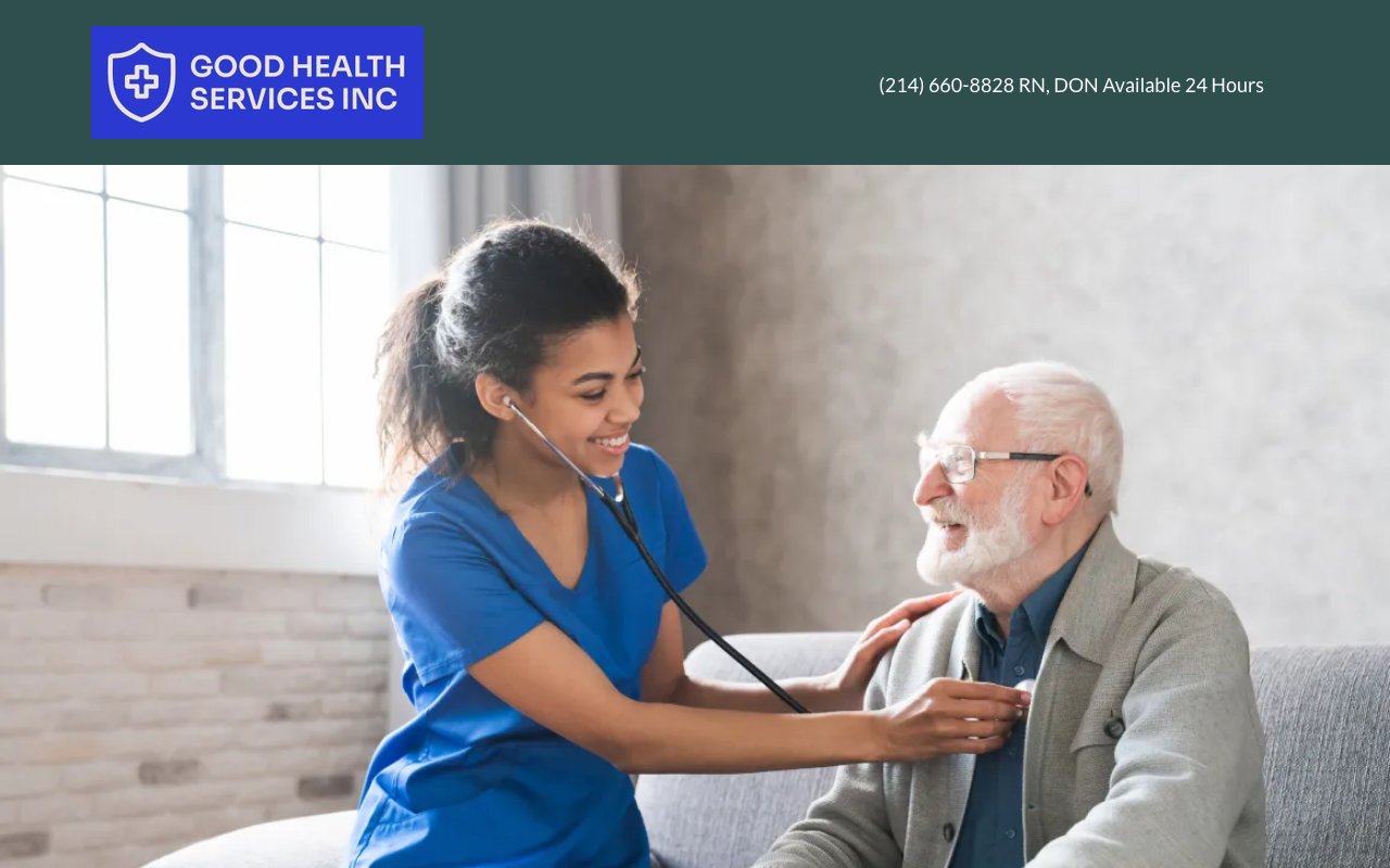 GOOD HEALTH SERVICES INC — homepage