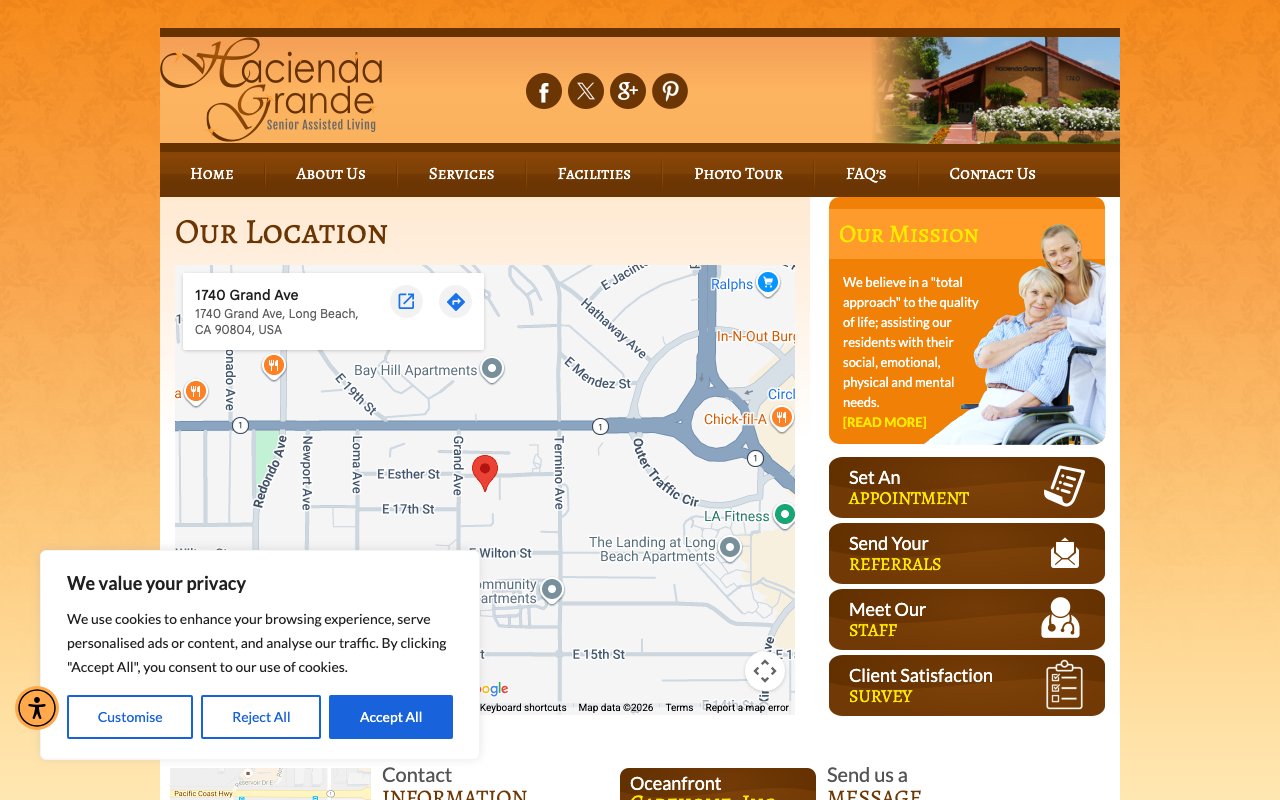 Hacienda Grande — homepage