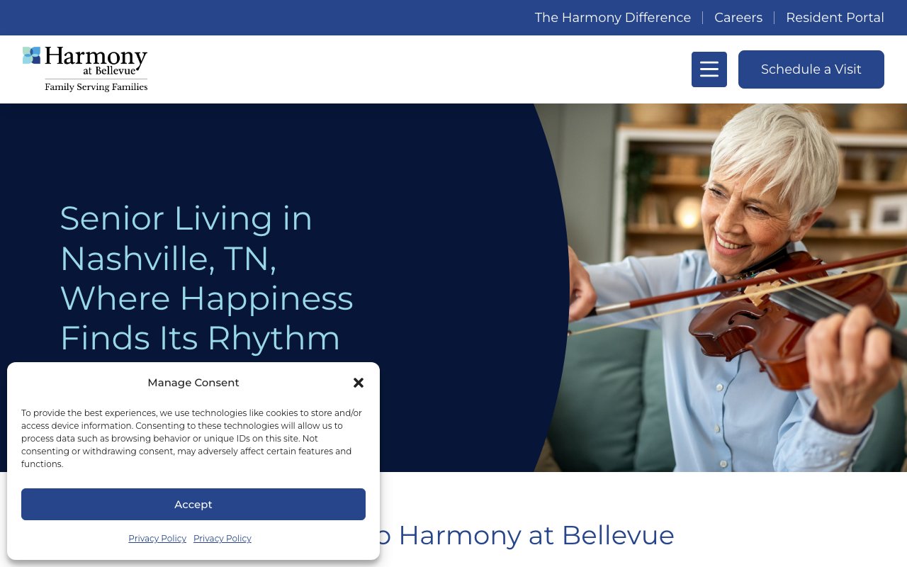 Harmony at Bellevue — homepage