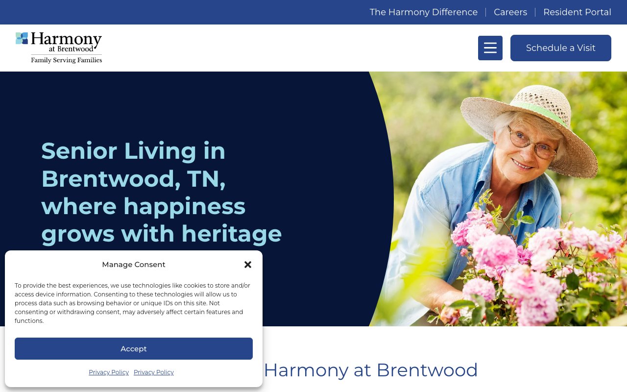 Harmony at Brentwood — homepage