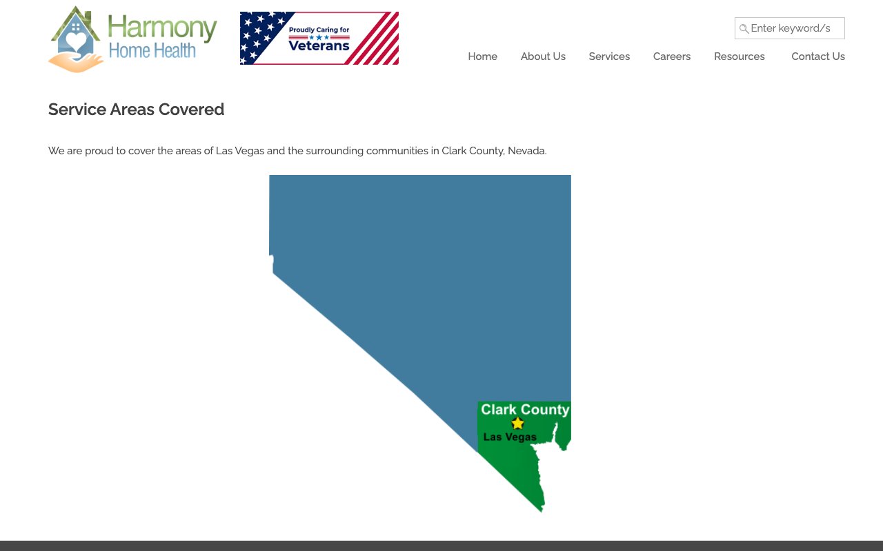 HARMONY HOME HEALTH — homepage