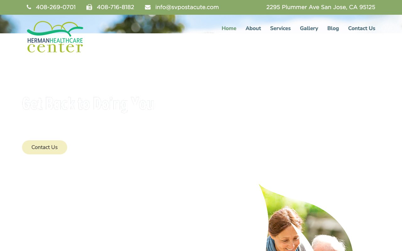 HERMAN HEALTH CARE CENTER — homepage
