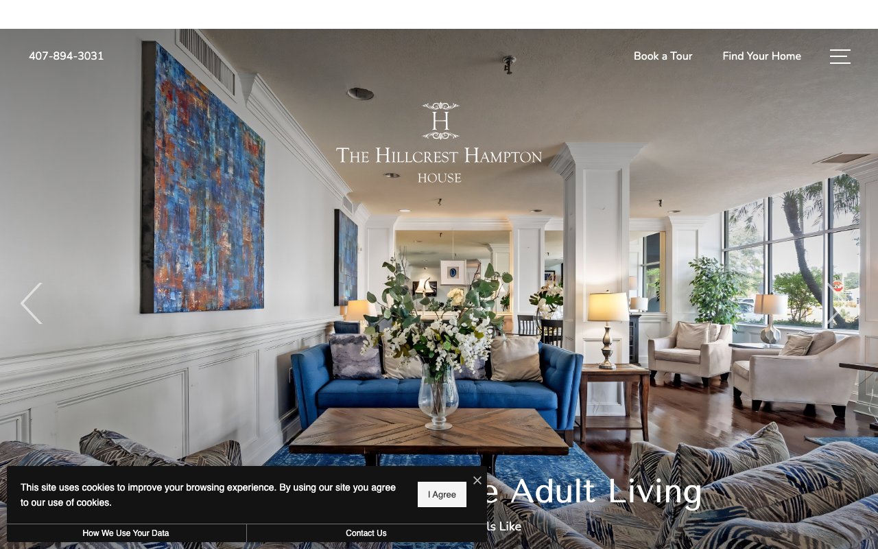 Hillcrest Hampton House — homepage