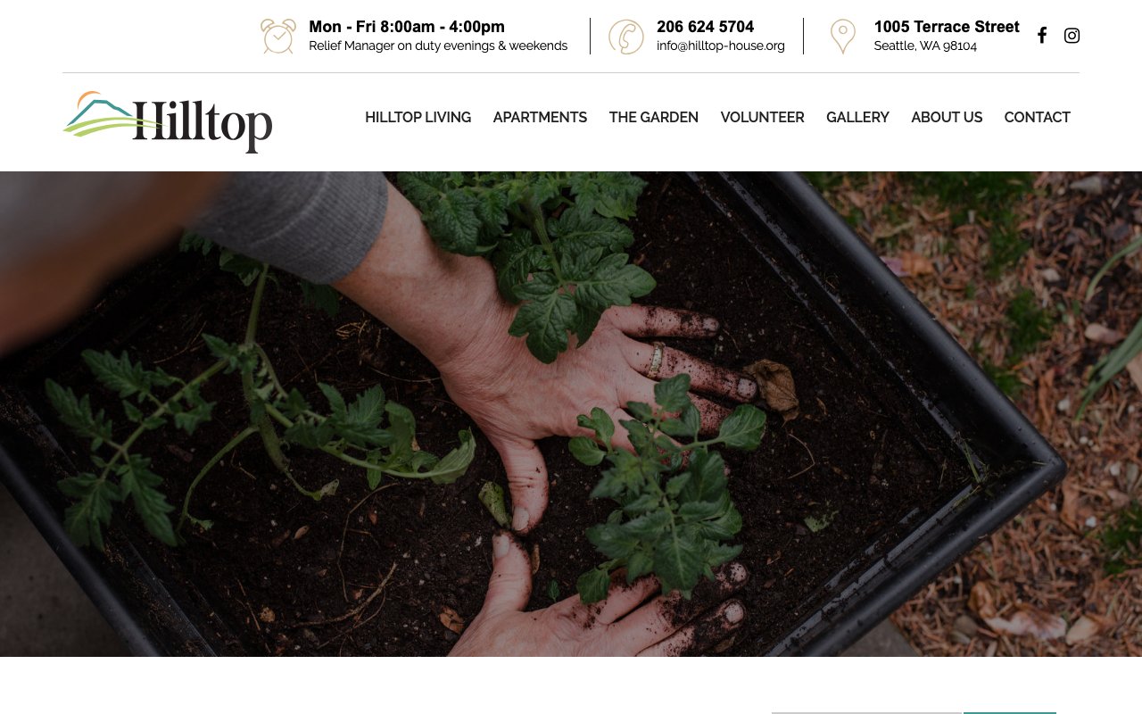 Hilltop — homepage
