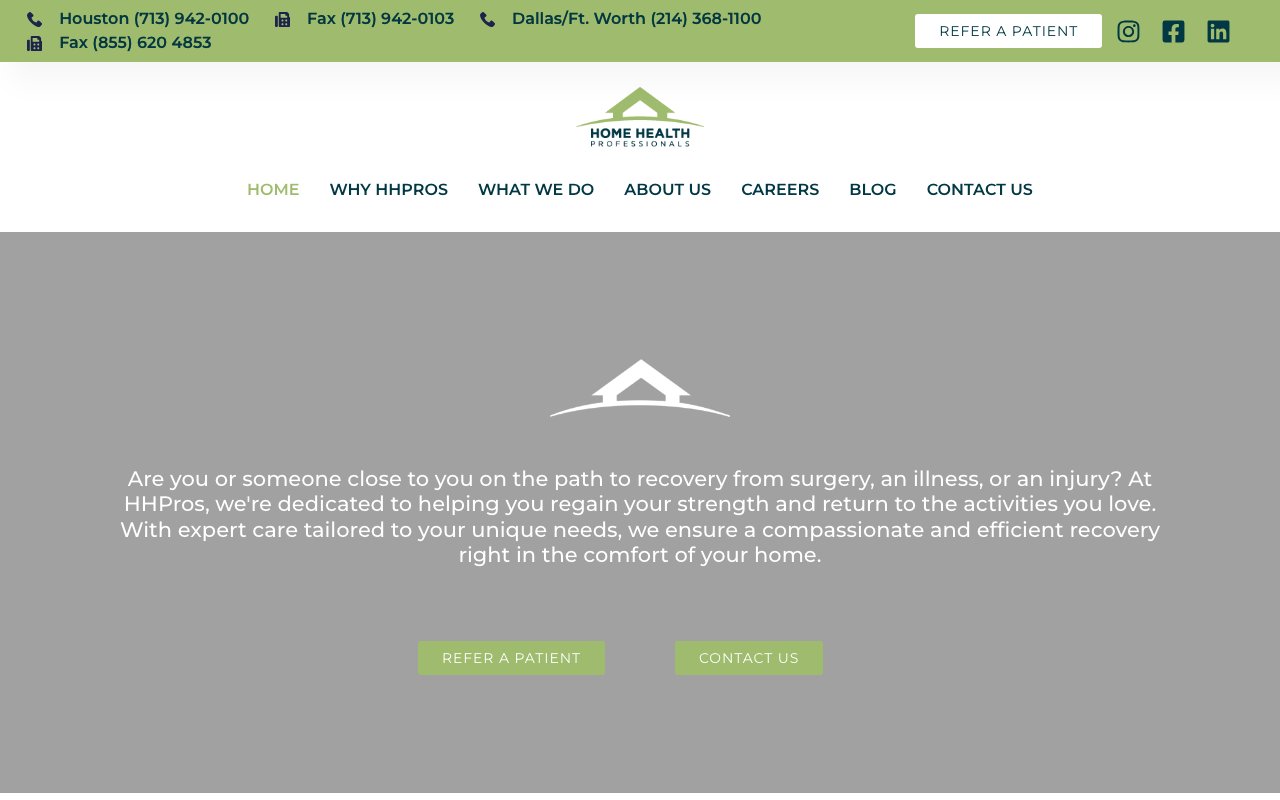 HOME HEALTH PROFESSIONALS — homepage