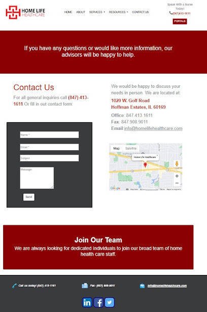 HOME LIFE HEALTHCARE, CORP — homepage