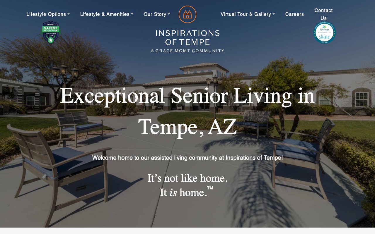 Inspirations of Tempe — homepage