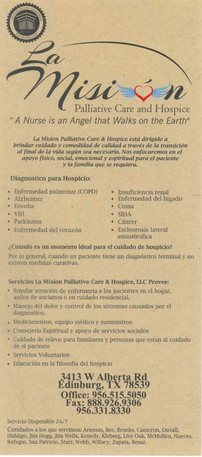 LA MISION PALLIATIVE CARE & HOSPICE — homepage