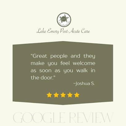 Lake Emory Post Acute Care — homepage