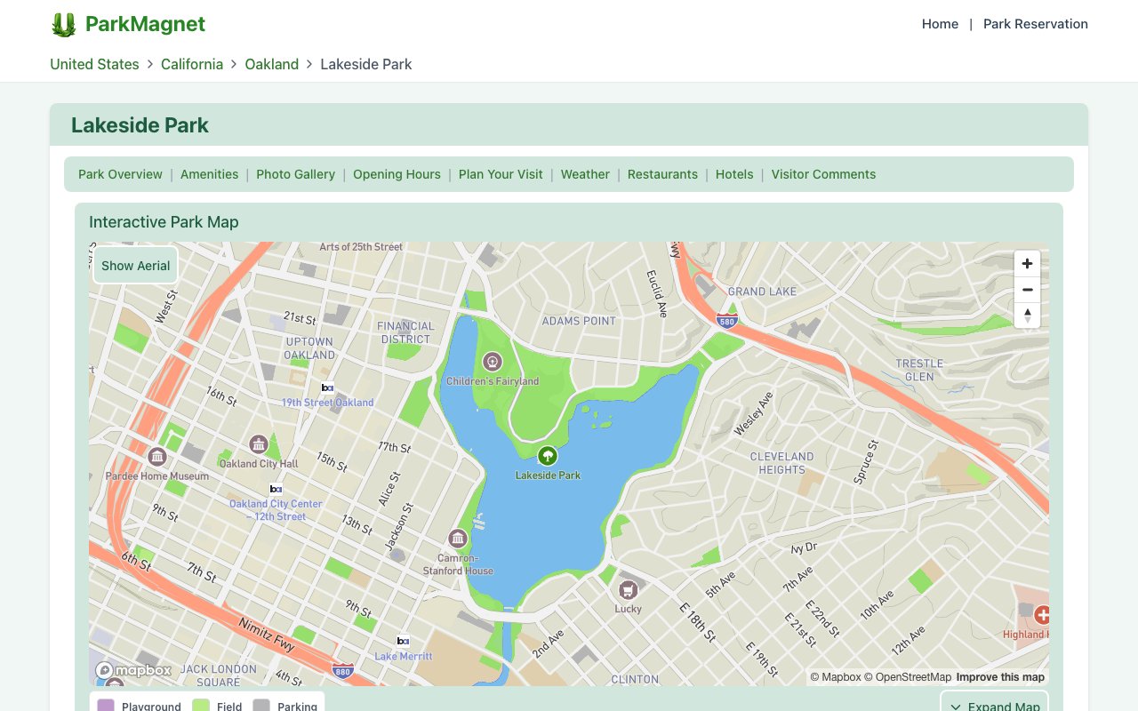 Lakeside Park — homepage