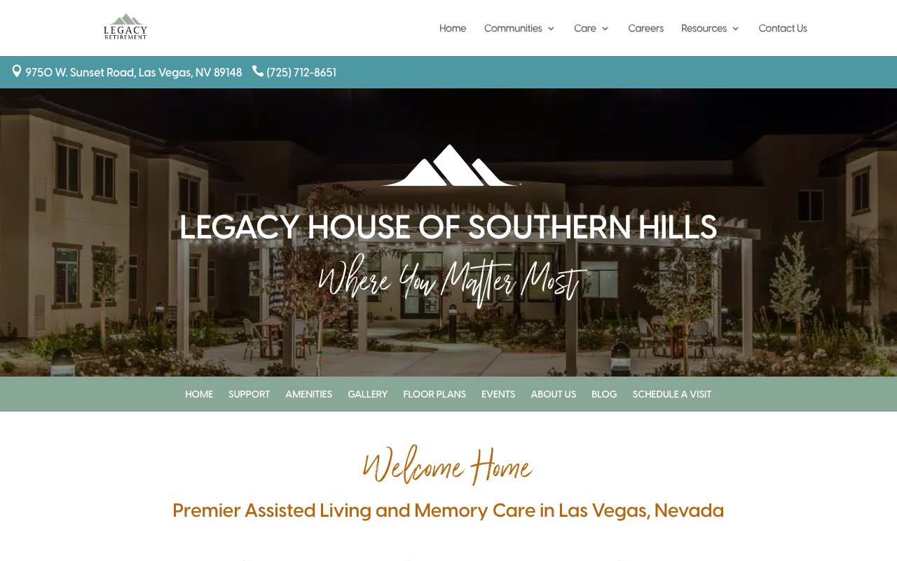 Legacy House of Southern Hills — homepage