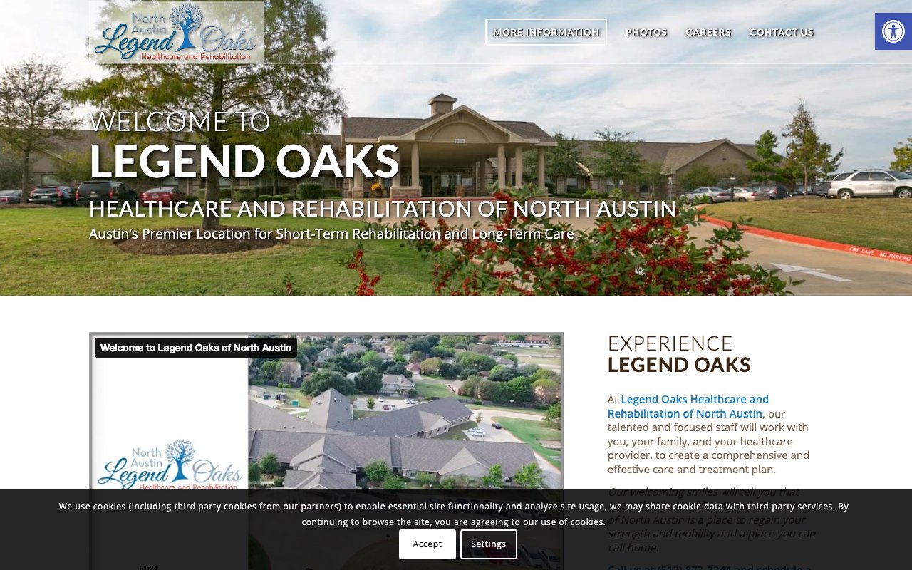 Legend Oaks Healthcare and Rehabilitation of North Austin — homepage