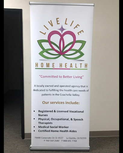LIVE LIFE HOME HEALTH LLC — homepage