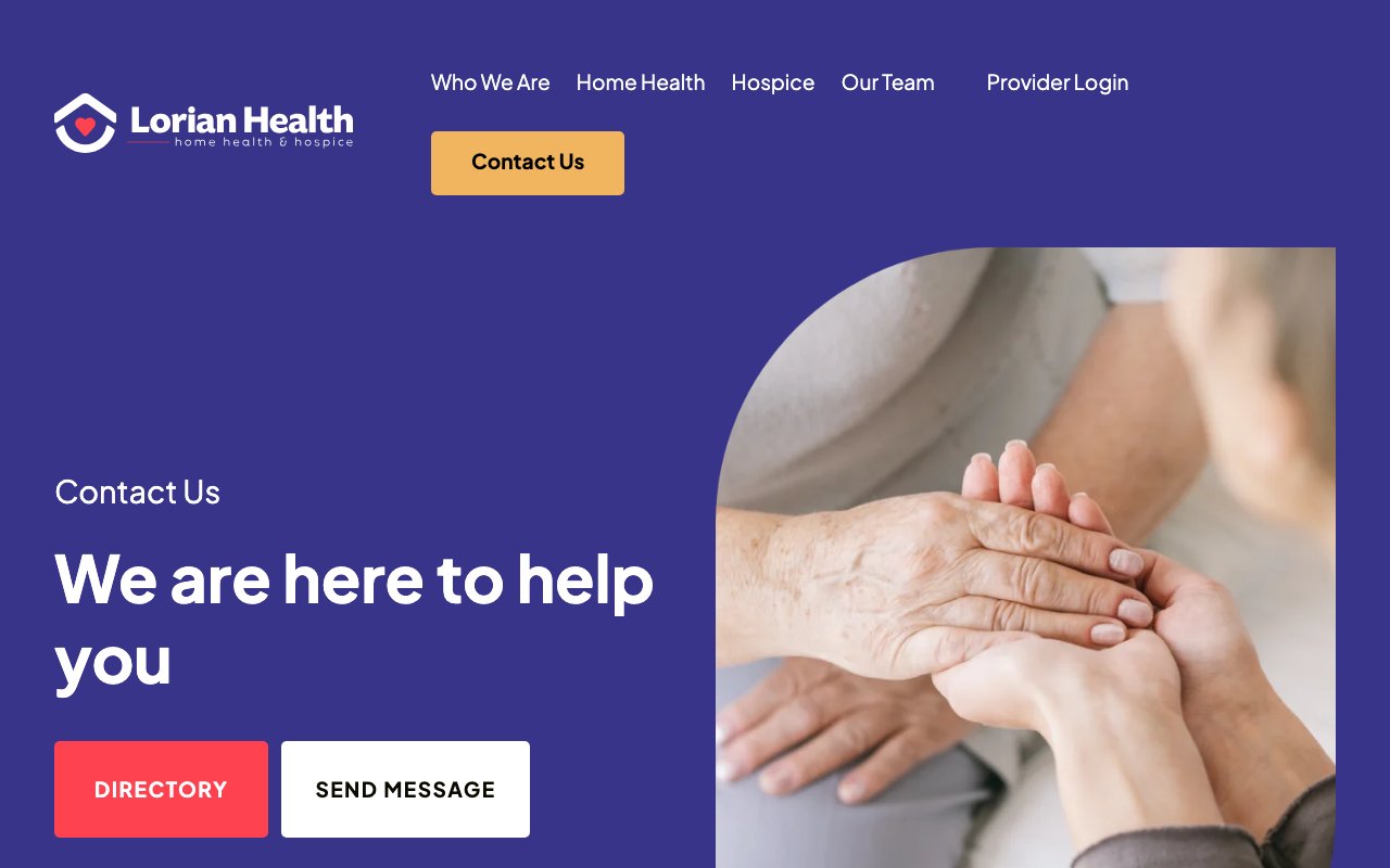 LORIAN HEALTH — homepage