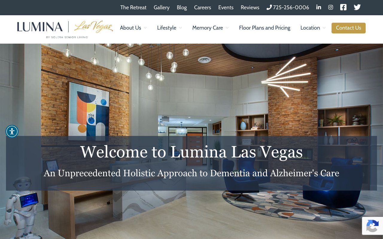 Lumina Las Vegas — homepage