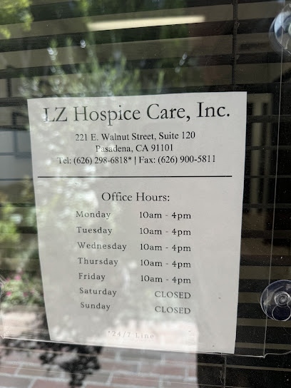 LZ HOSPICE CARE INC — homepage