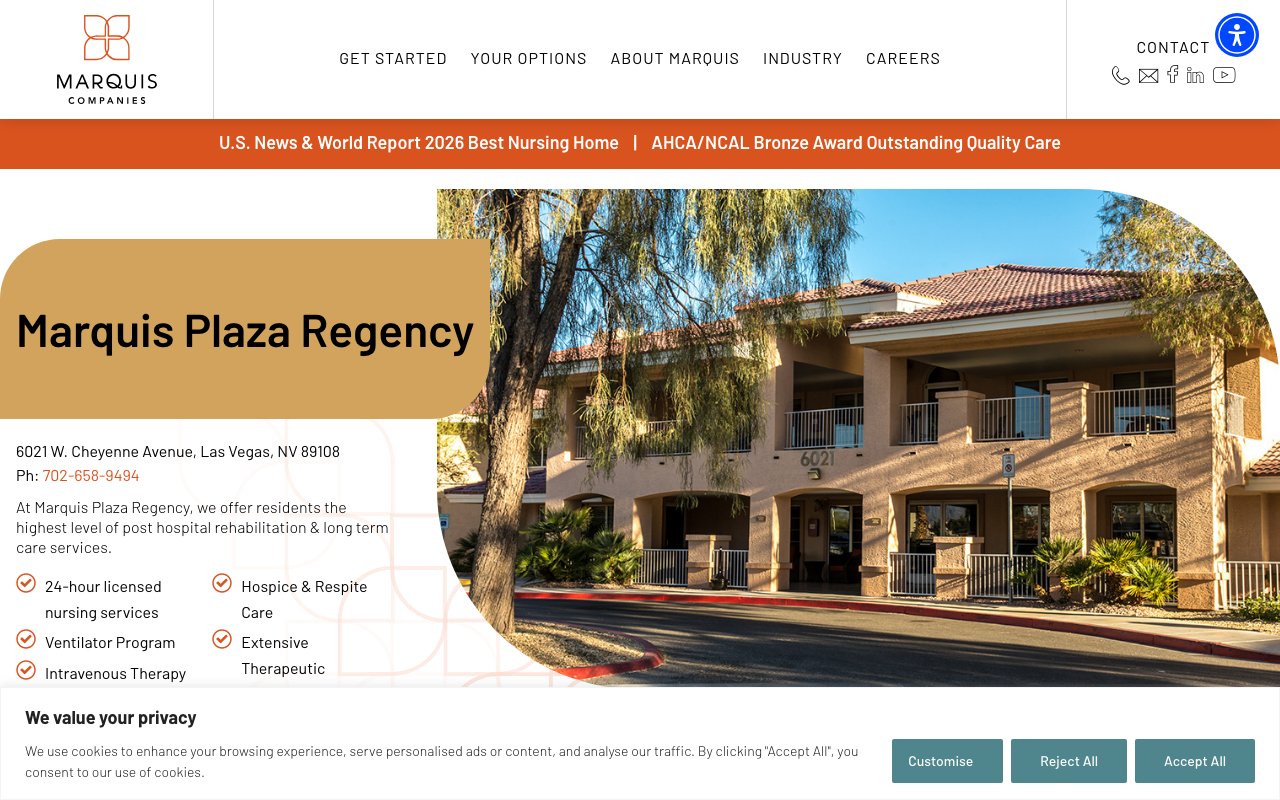 Marquis Plaza Regency — homepage