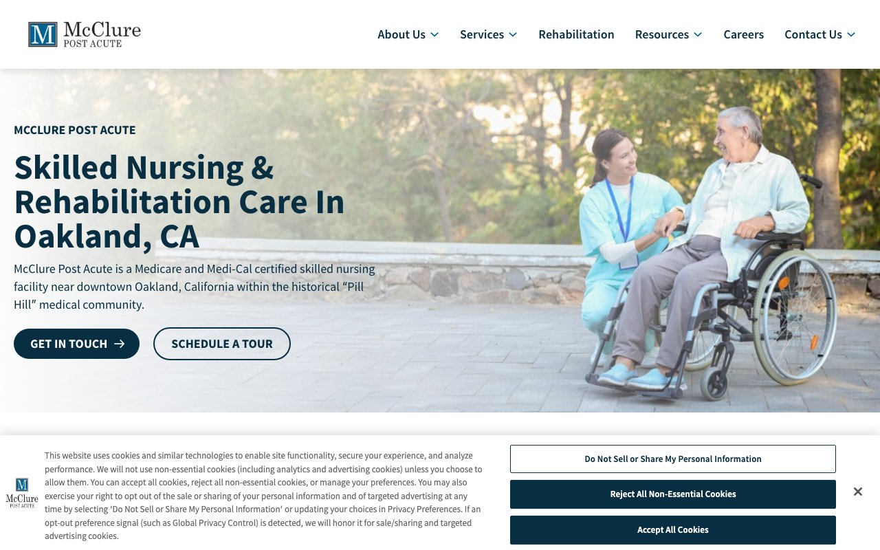 MCCLURE POST ACUTE — homepage