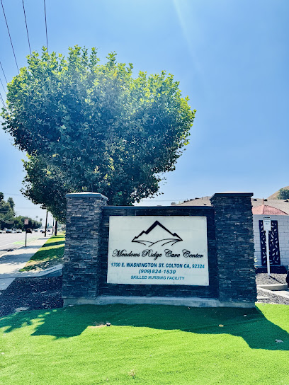 Meadows Ridge Care Center — homepage