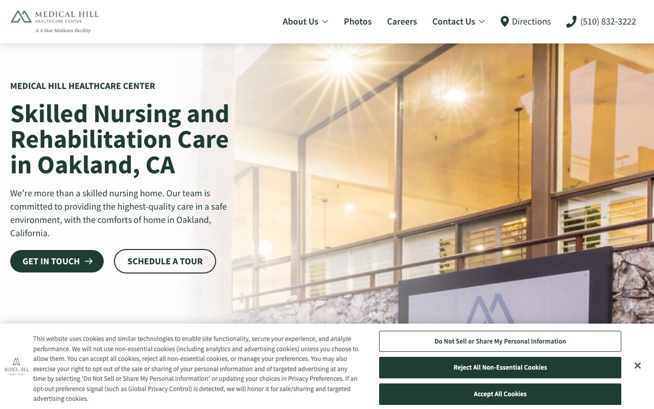MEDICAL HILL HEALTHCARE CENTER — homepage