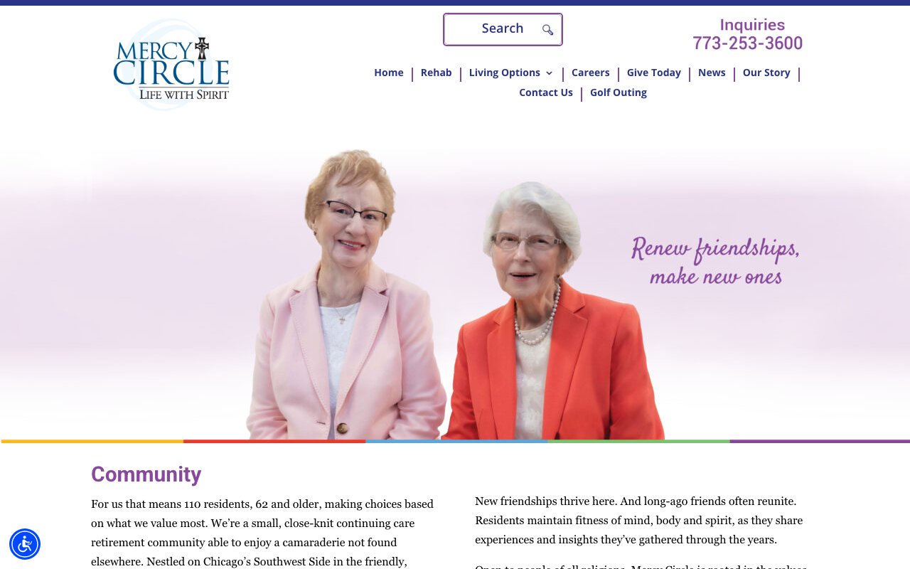 MERCY CIRCLE — homepage