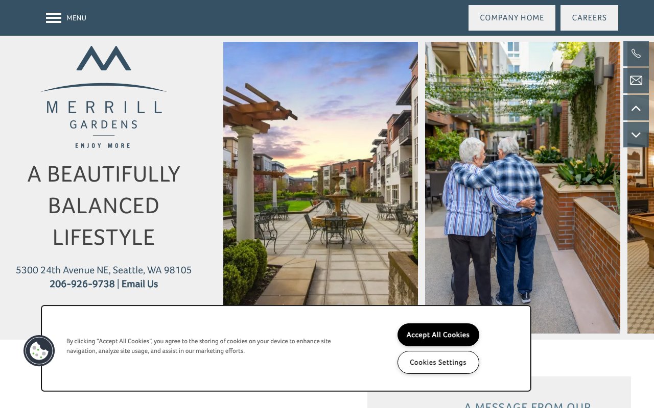 Merrill Gardens at The University — homepage