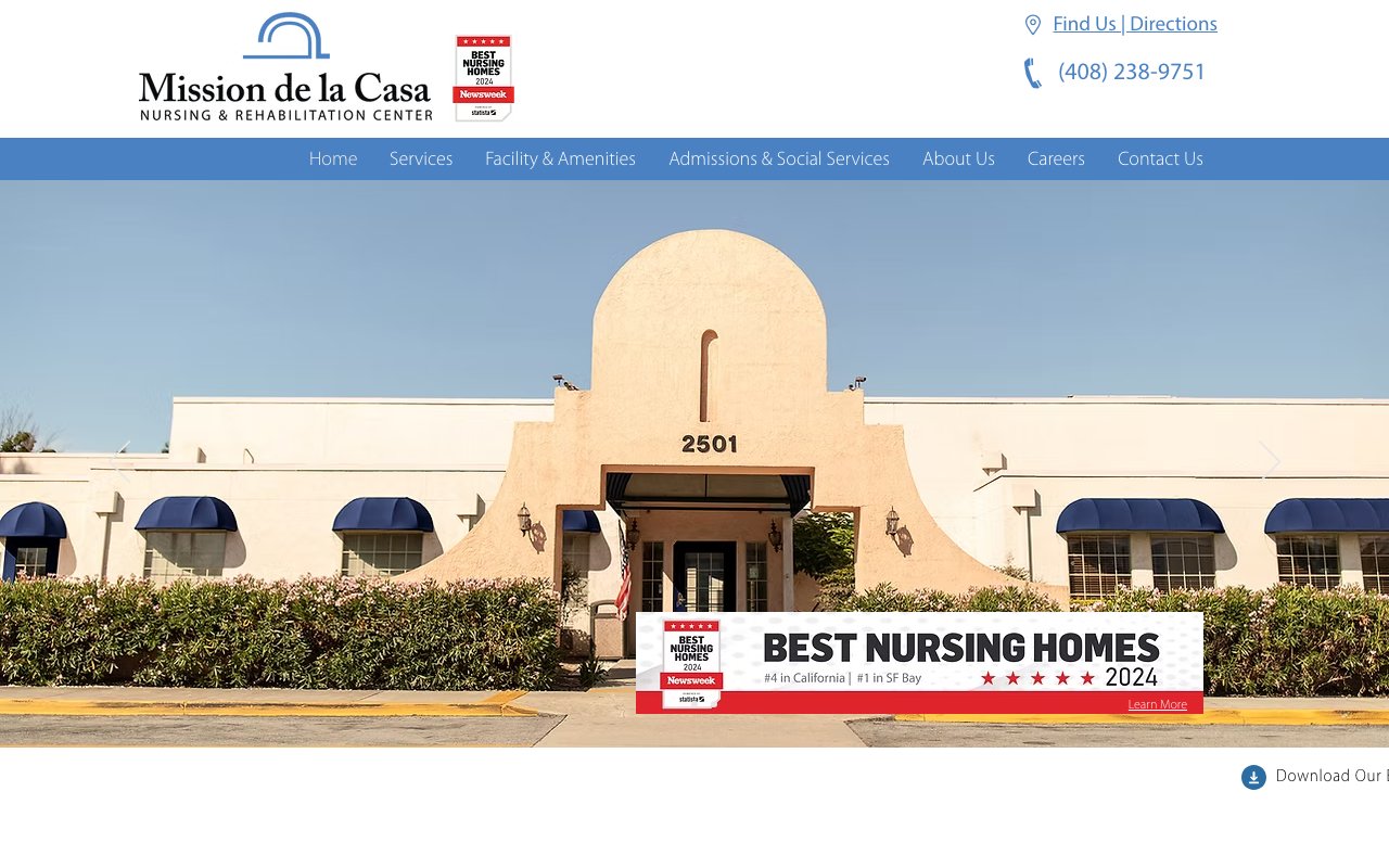 MISSION DE LA CASA — homepage