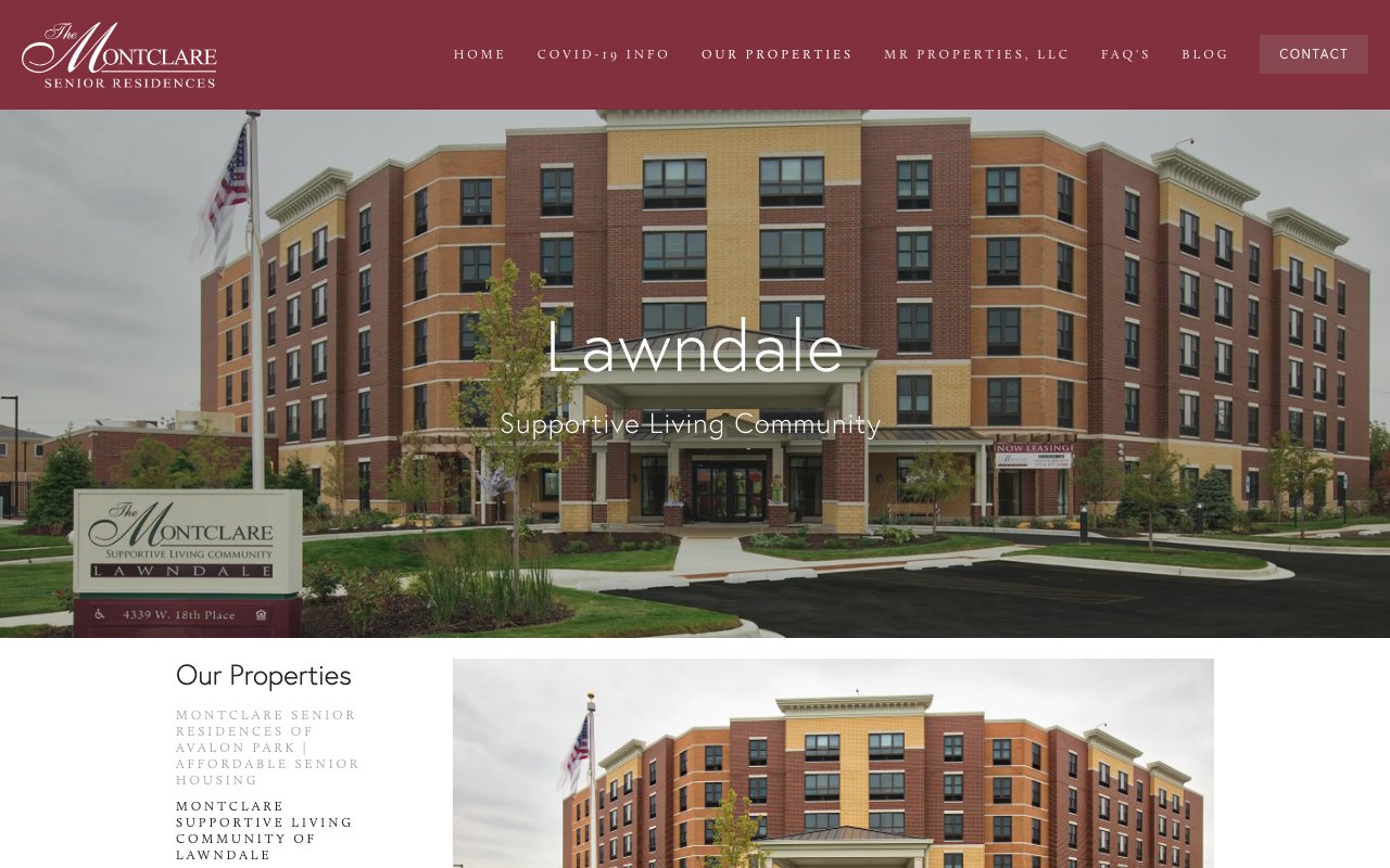 Montclare Supportive Living Community — homepage