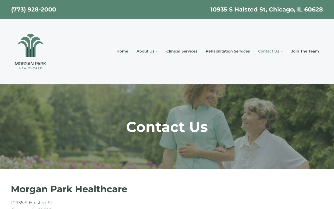 MORGAN PARK HEALTHCARE — homepage