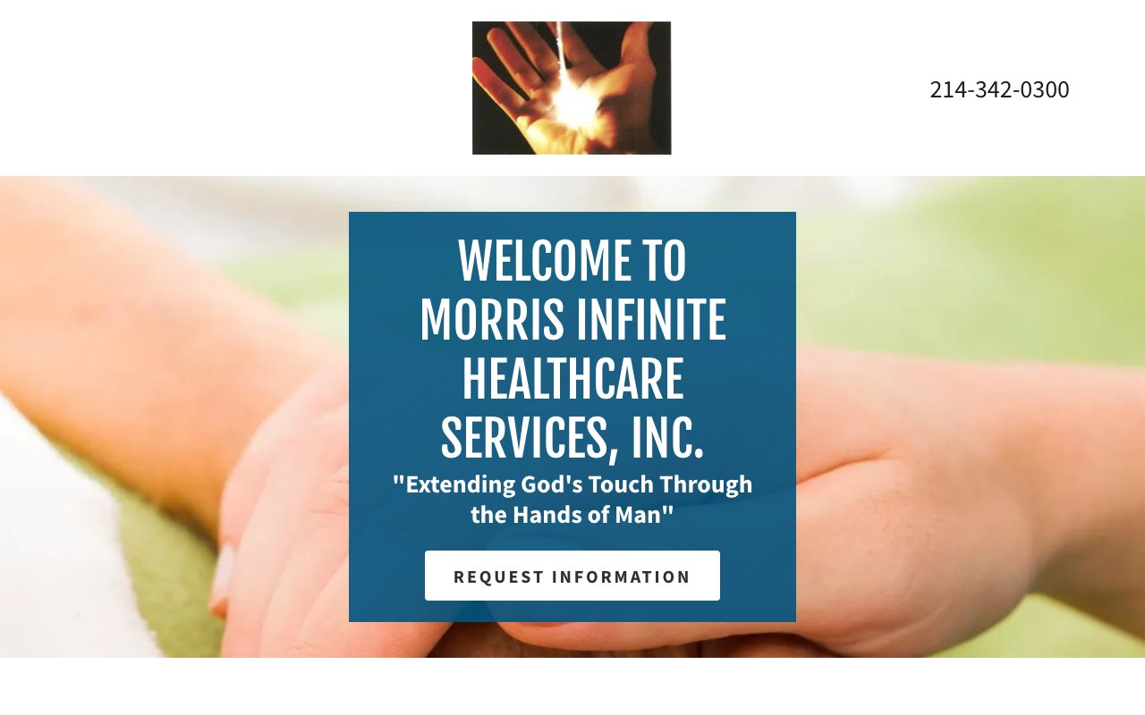 MORRIS INFINITE HEALTHCARE SERVICES INCORPORATED — homepage
