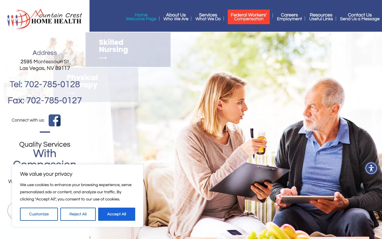 MOUNTAIN CREST HOME HEALTH — homepage