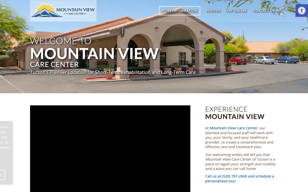 MOUNTAIN VIEW CARE CENTER — homepage