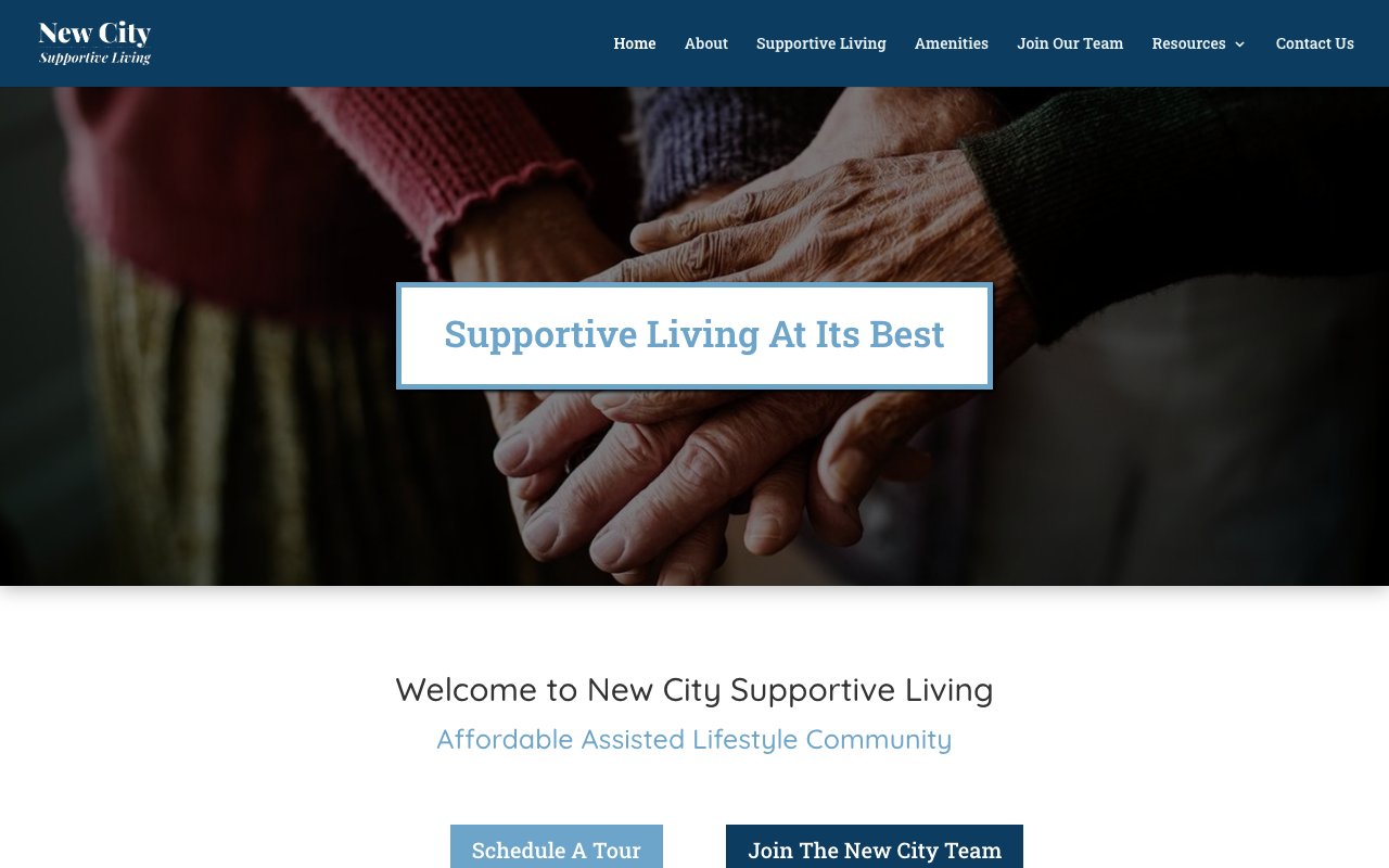 New City Supportive Living — homepage