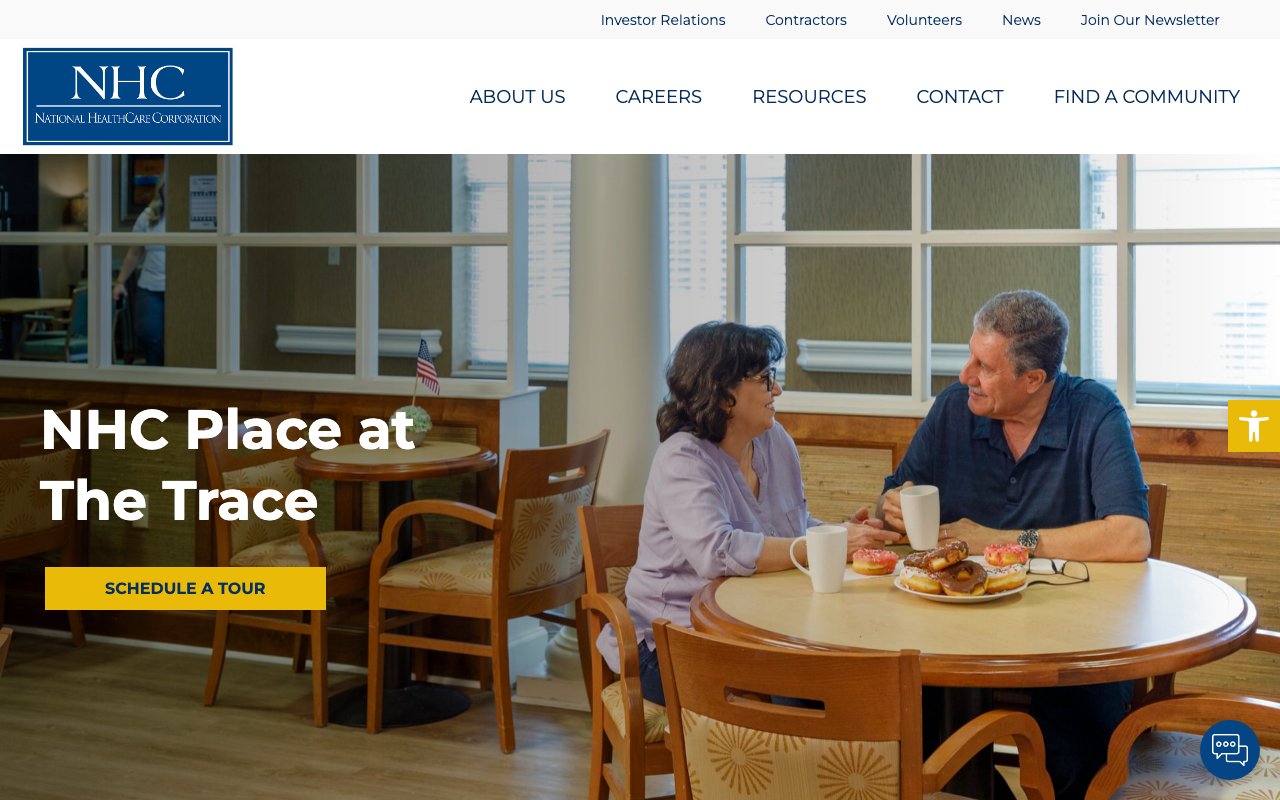 NHC PLACE AT THE TRACE — homepage