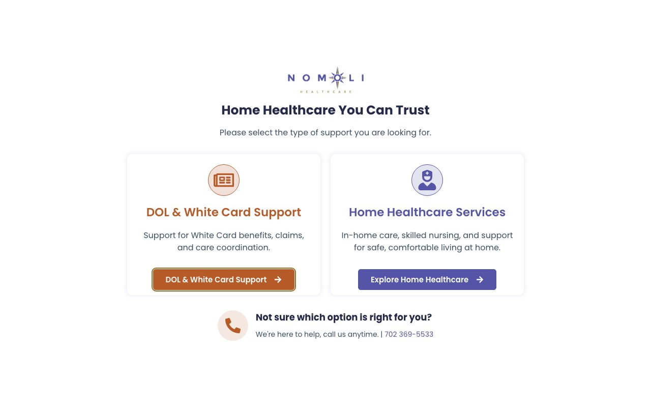 NOMOLI HEALTHCARE — homepage
