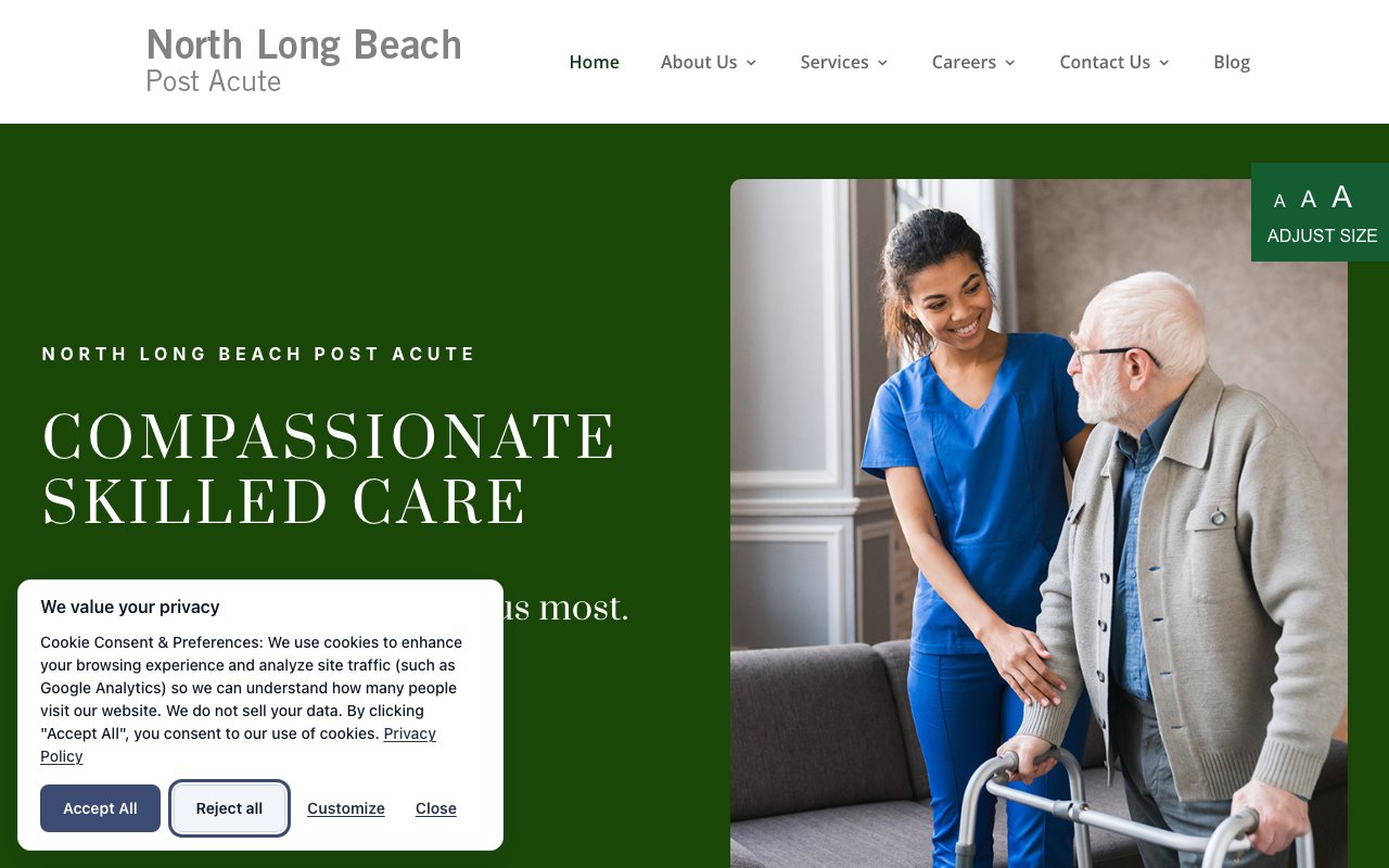 North Long Beach Post Acute — homepage