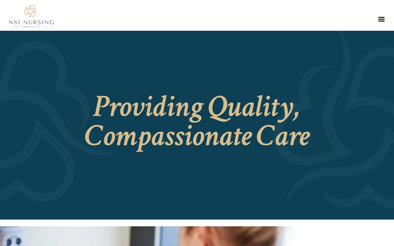 NSI NURSING SERVICE, INC. — homepage