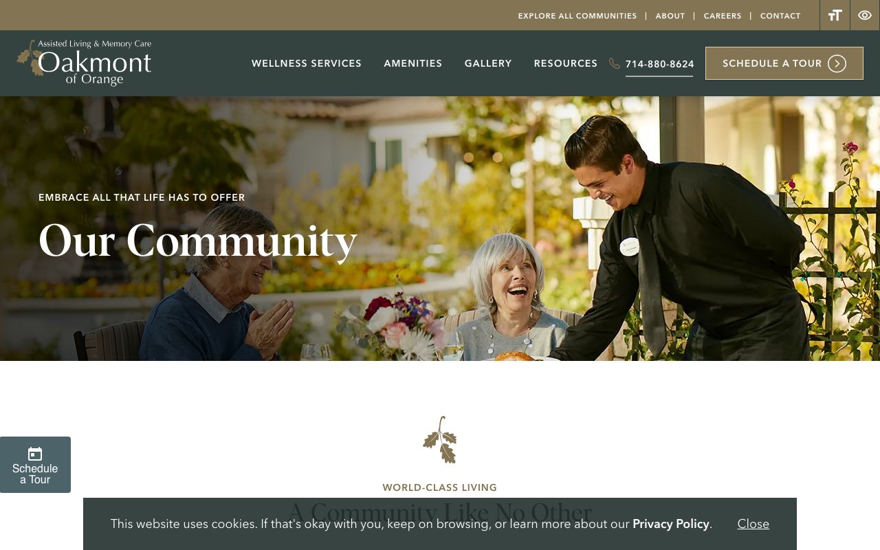 Oakmont of Orange — homepage