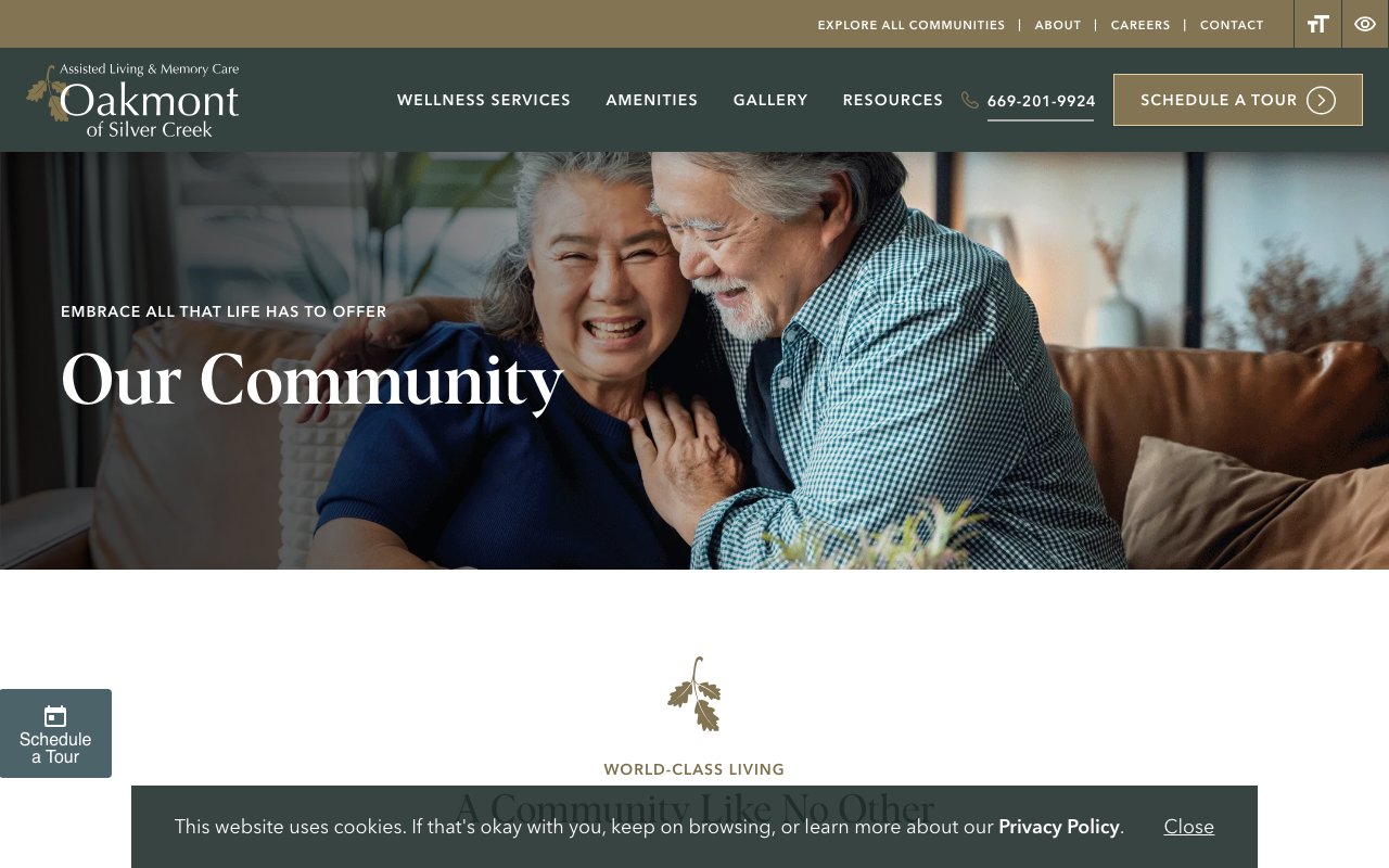 Oakmont of Silver Creek — homepage