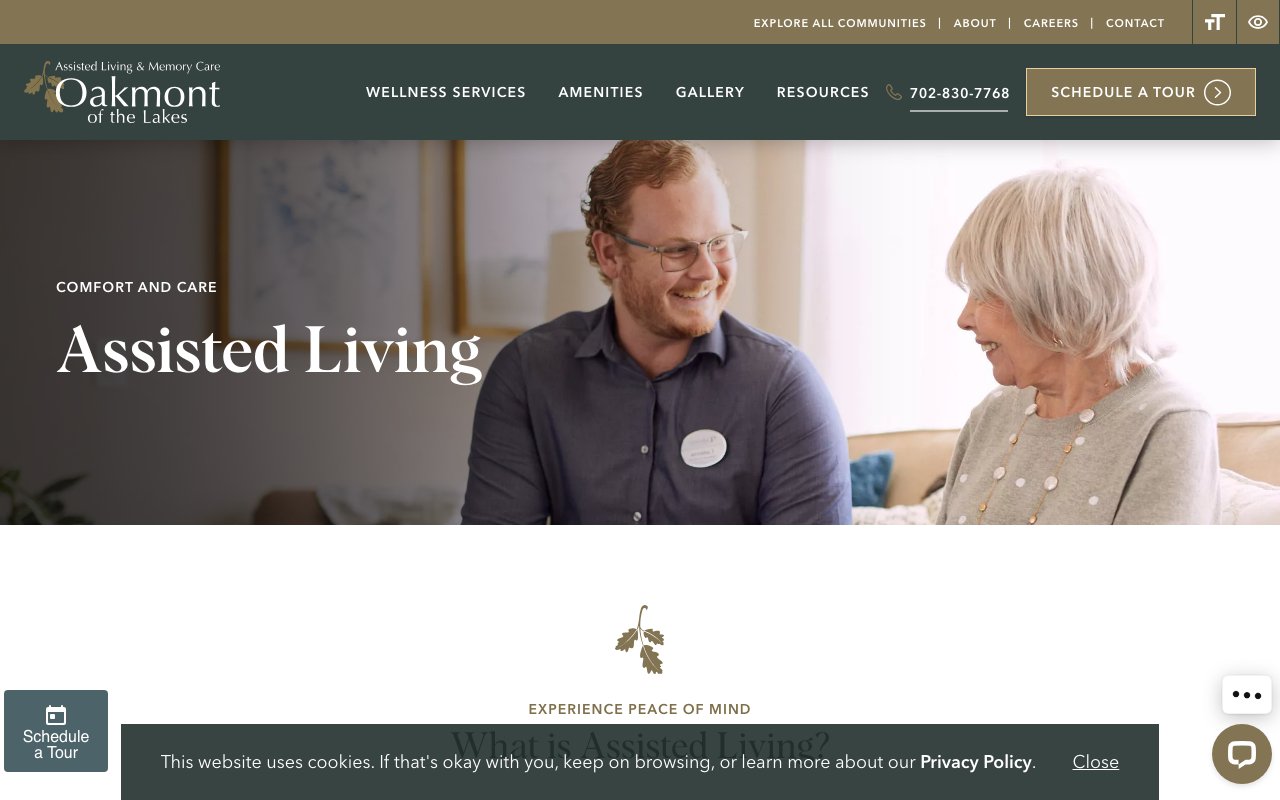 Oakmont of the Lakes — homepage