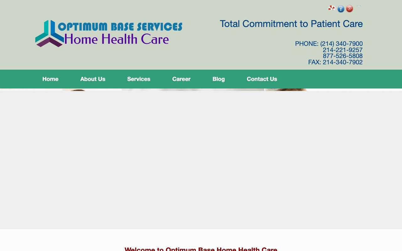 OPTIMUM BASE SERVICES INC — homepage