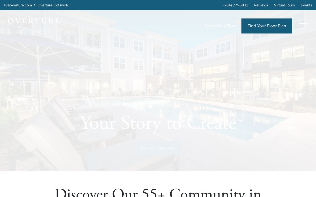 Overture Cotswold — homepage